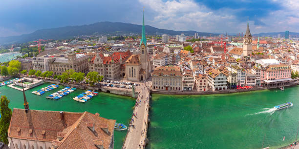 istock Zurich, the largest city in Switzerland 2093574333