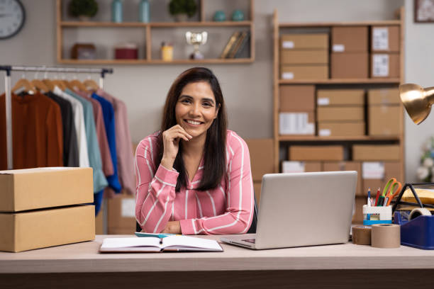 istock Small business owner stock photo 2093580795