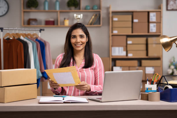 istock Small business owner stock photo 2093586606