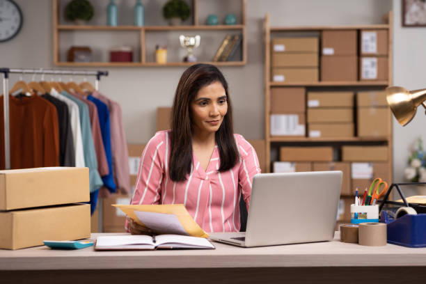 istock Small business owner stock photo 2093588157
