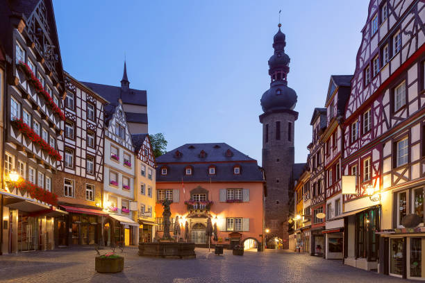 istock Market square in Cochem, Germany 2093634256