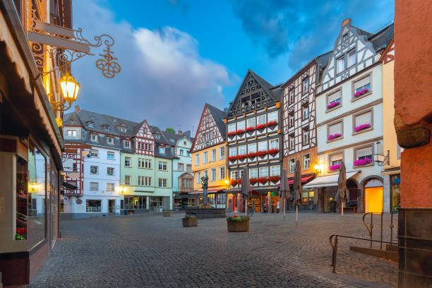istock Market square in Cochem, Germany 2093634273