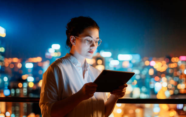 istock businesswoman working on tablet pc 2093704960