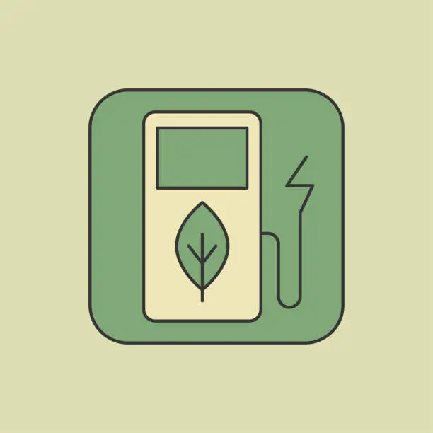 Vector illustration of eco icons 22