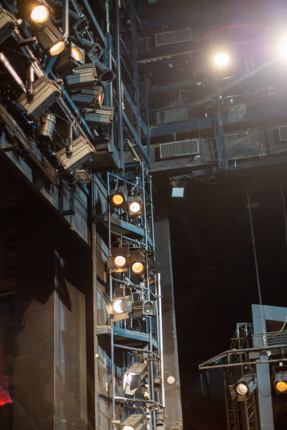 istock many theater spotlights above the stage 2093781029