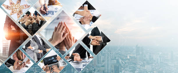 istock Teamwork and human resources HR management technology for business vexel 2093856097