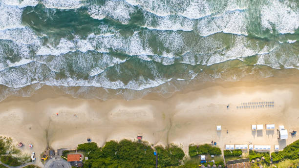 istock Santinho Beach in Florianopolis. Aerial view from drone. 2093863799