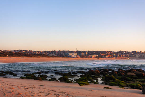 maroubra  beach, (bedegal) sydney, nsw, australia - maroubra beach zdjęcia i obrazy z banku zdjęć