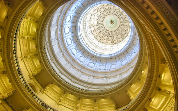 Texas State Capitol Dome with \