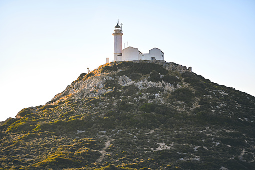 lighthouse on the mountain