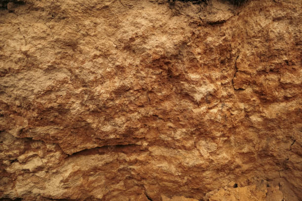 istock Soil or dirt Cross Section Close-up. Underground earth texture, cross section. Geological Layers. 2094021635