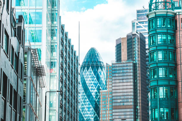 istock Offices in the central business district in London 2094069754