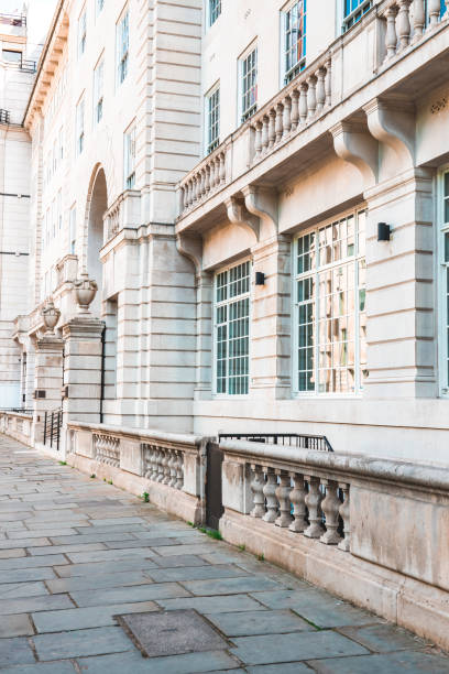 istock Classic architectural wall in London street 2094071891