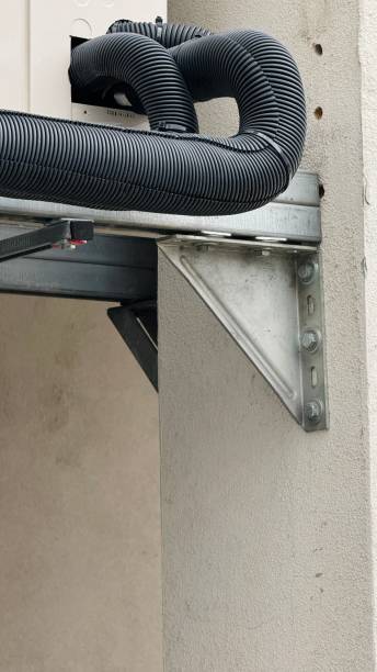 istock Black tubes outdoor, air conditioning 2094078842