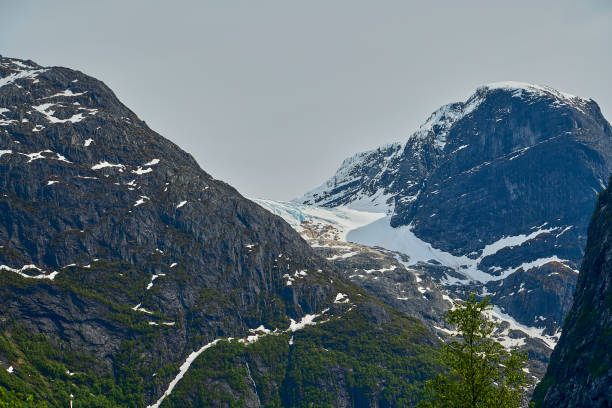 istock beautiful landscape at the Kjenndalsbreen glacier in Norway. 2094091597