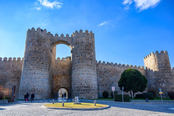 Historic center of Lerma in Burgos, Spain