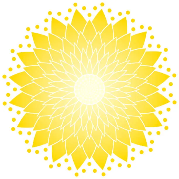 Vector illustration of Mandala ornament, mandala illustration vector, circular ornament, decorative element for design material