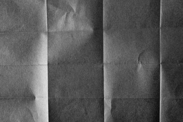istock Black poster with folds. Texture paper. 2094326417