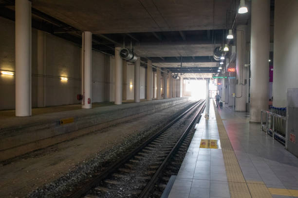 istock Underground express train station to enter Kuala Lampur city 2094367567