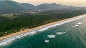 Mocambique Beach in Florianópolis, Brazil.
