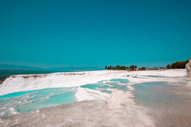 istock Natural travertine pools and terraces in Pamukkale. 2094416341