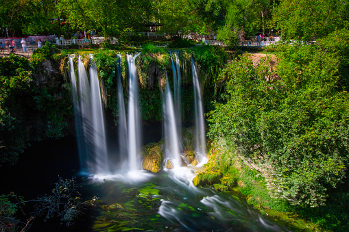Waterfall Duden at Antalya Turkey. Duden Selalesi