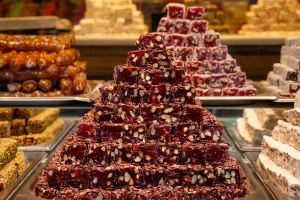 istock Turkish delights, candies and confections 2094510924
