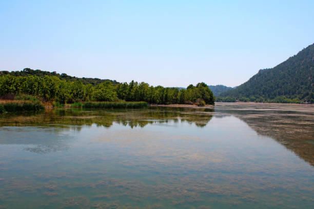 istock Lake in the forest with mountain view. Kovada national park in Turkey 2094556977