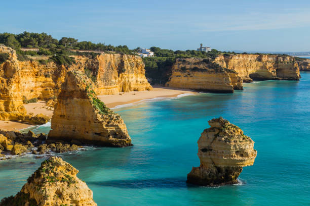istock Cliffs in the Coast of Algarve 2094620421