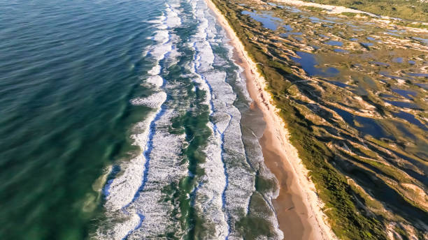 istock Joaquina Beach in Florianopolis. Aerial view. 2094635271