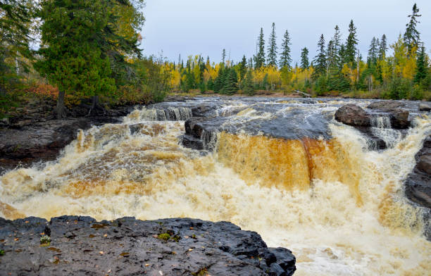 istock Temperance River Cascades in October, Northeastern Minnesota, Superior Hiking Trail 2094686027