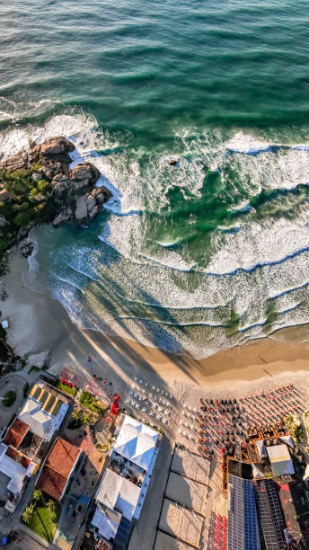 istock Joaquina Beach in Florianopolis. Aerial view. 2094696845
