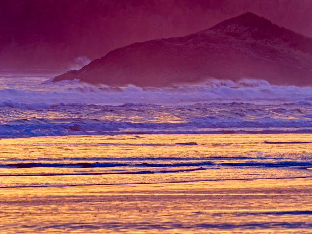 Shoreline off of Pacific Rim National Park on Vancouver Island, British Columbia