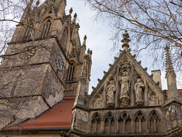 istock old gothic St. Mary's church in Stadtilm in Thuringia 2094766708