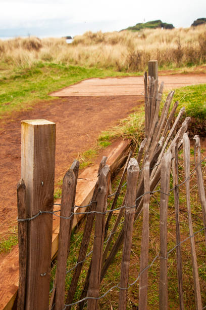 istock Old wooden fence 2094780275