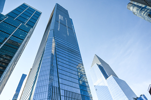 Corporate High ups in Manhattan. Hudson Yards.