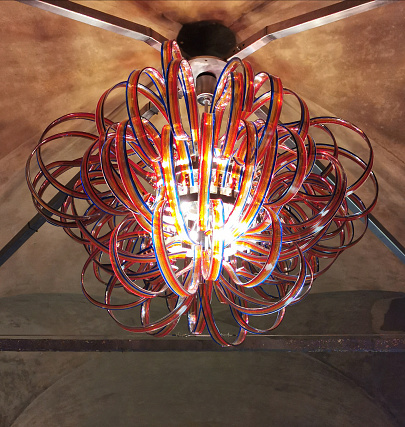 Colorful Murano Glass Chandelier