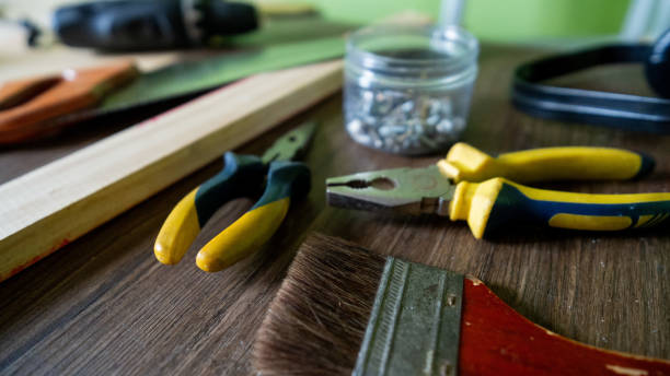 istock Carpentry tools and general use in home and factory 2095273456