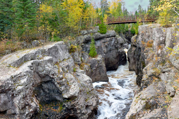 istock Temperance River Gorge in October, Northeastern Minnesota, Superior Hiking Trail 2095450612