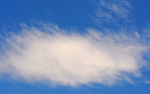 background photo of white clouds and clear blue sky