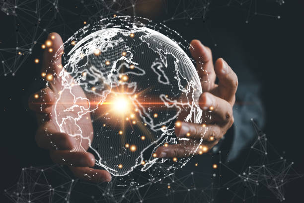 istock A businessman's hand holds a globe, illustrating seamless connectivity and data flow across global network 2095582221