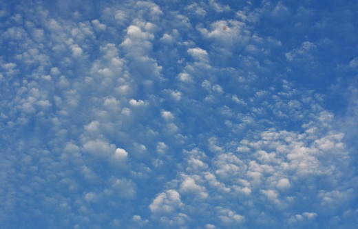 photo of beautiful white clouds and blue sky