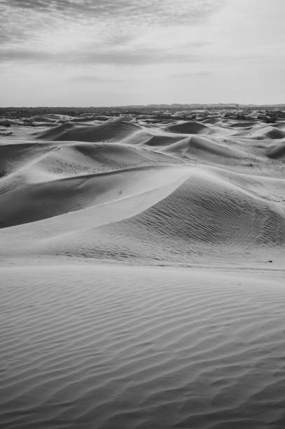 istock The Badain Jaran Desert is a desert in China, vertical image 2095663770