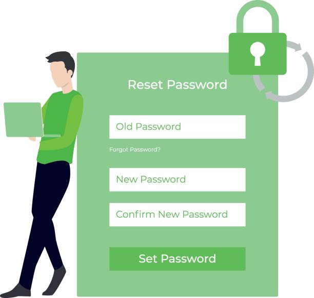 Agargreen Password 480+ Reset Password Stock Illustrations, Royalty-Free Vector Graphics ...