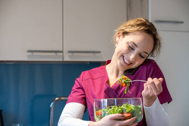istock A young doctor in a hospital kitchen 2095815765