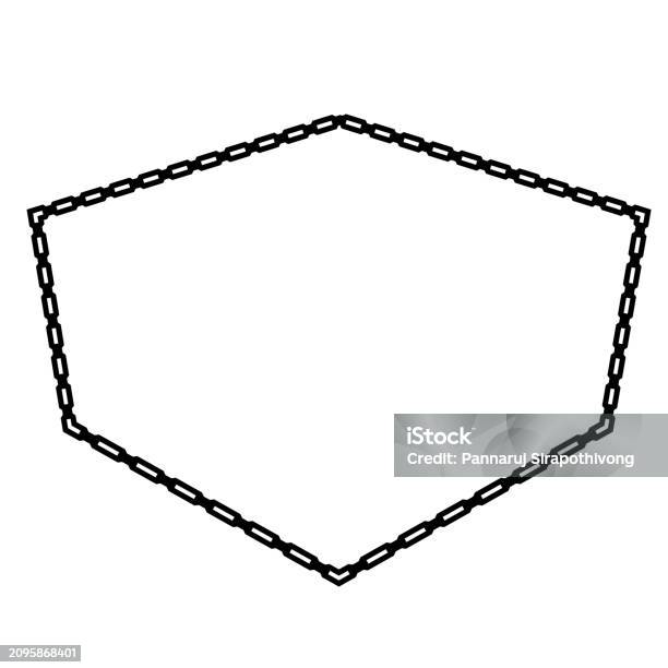 Chains Link Square Vintage Frame Chain Round Frame Chain Let Design ...