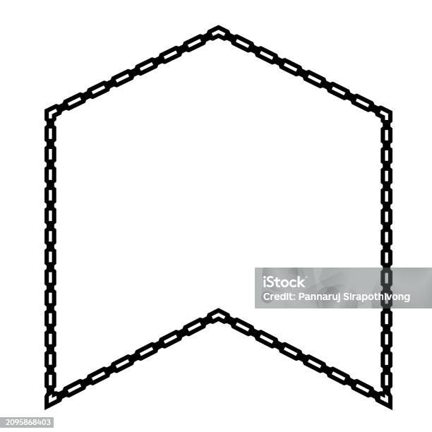 Frame Vector Chaines Chains Link Square Vintage Frame Chain Round Frame Chain Let Design ...