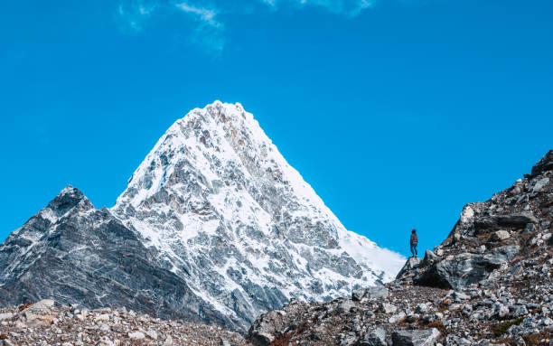 istock snow covered Mountain in Dolakha 2095890953