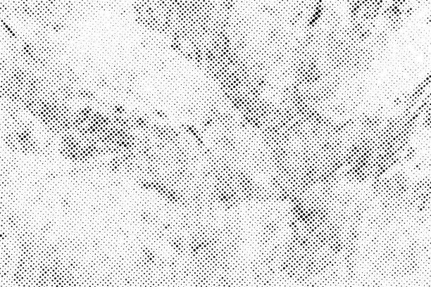 vector halftone pattern effect on white background. - newspaper stock-grafiken, -clipart, -cartoons und -symbole