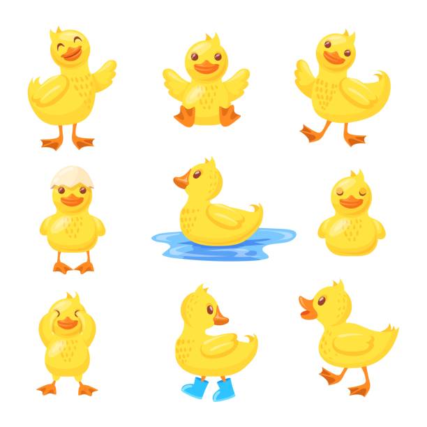 Cute Yellow Ducklings Emoji T-Shirt Cute Yellow Ducklings Emoji T-Shirt